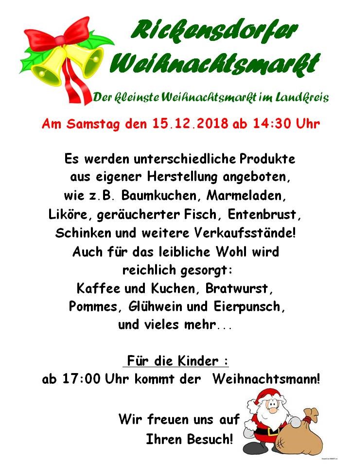 Weihnachtsmarkt 2018